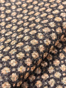 Quatrefoil Patterned Tweed