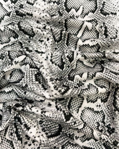 Snake Skin Cotton Knit