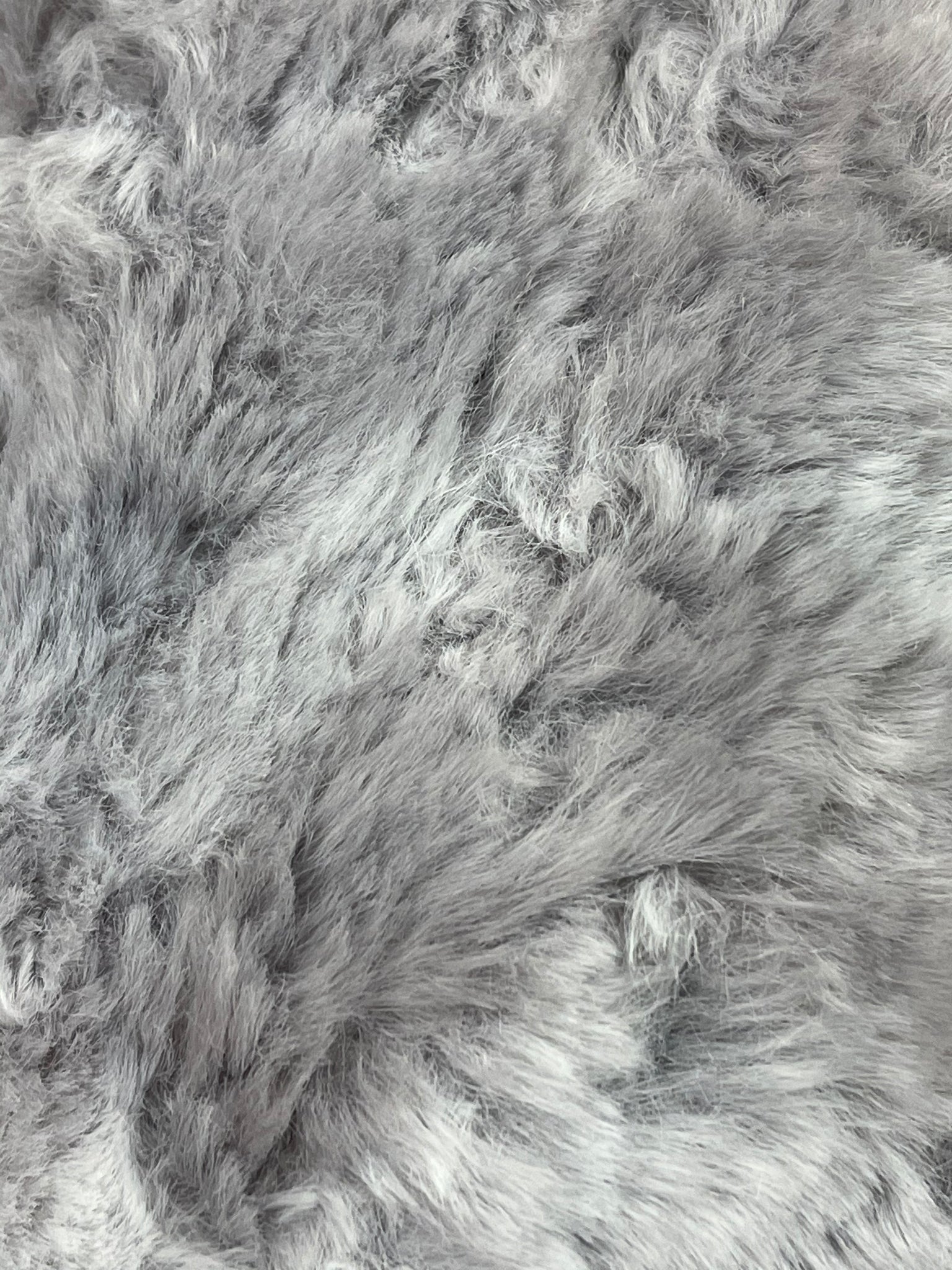 Light Grey Faux Fur