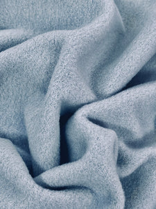 Pastel Blue Wool Cashmere