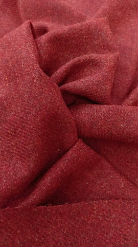 Chestnut Coloured Wool Tweed
