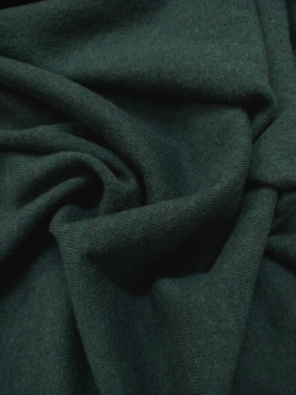 Jungle Green Merino Wool Knit