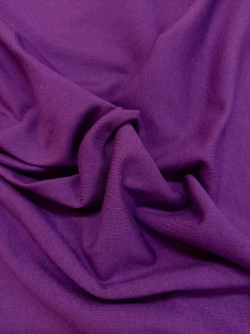 Amethyst-Coloured Cotton Knit