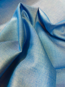 Pastel Blue Oxford Egyptian Cotton