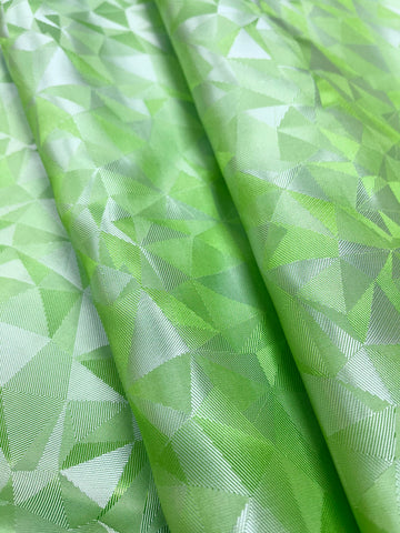 Pistachio Green Abstract Lining