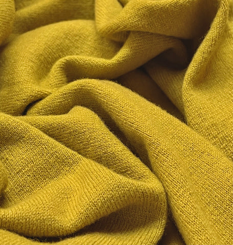 Yellow-Green Merino Wool Knit